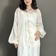 ByNeeth Seline Sheer Top - See-Through Top - Modest Fashion - Beach Outfit