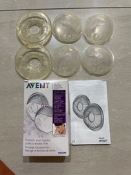 ［Philips Avent] 超舒柔矽膠胸部護罩-二手