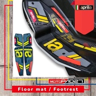 Aprilia motorcycle carpet Aprilia carpet SR GT200 Footpad Aprilia SR-GT200