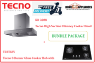 TECNO HOOD AND HOB FOR BUNDLE PACKAGE ( KD 3288 &amp; T 23TGSV ) / FREE EXPRESS DELIVERY
