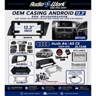 BBA - Audi A4/A5 12.3Inch AL1548 (Low Spec) For Android Player Casing Dual System Socket 695