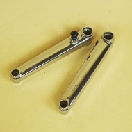 Mới BMX xe nhỏ Mạ Điện Bạc Crank 8 Key 19Mm Hành Động Đường Phố Xe Hiệu Suất Xe Crank Phù Hợp Với