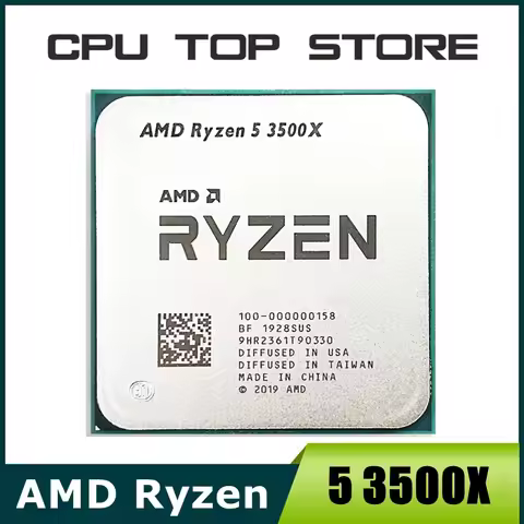AMD Ryzen 5 R5 3500X 3.6GHz 6-Core 6-Thread CPU Processor Socket AM4