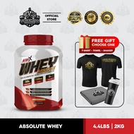 MMX Absolute Whey 4.4lbs/2kg + (FREE GIFT🎁)
