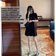 MINI DRESS 20307-A BABYTERRY DRESS 3/4 SLEEVES | LD 94 CM | FIT TO SIZE L - XL |