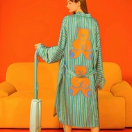 Wiggle 1 Teddy Bear Bathrobe With Waist Tie Makeup Cover 80012