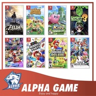 รวมเกมฮิต Nintendo Switch : Mario Kart/Mario Party/Zelda/Animal Crossing/Super Smash/Luigi Mansion/Mario Bros U Deluxe/Kirby and the Forgotten Land