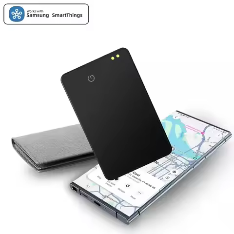 Card Tracker (Only for Samsung) Slim Smart Tag for Wallets Luggage Rechargeable Tracker tag work wit