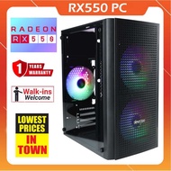 🌟RX550 Desktop PC🌟Desktop Komputer / Desktop Pc / Office Desktop Computer/GAMING CPU