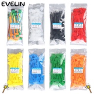EVELIN 100pcs Cable Tag Easy Mark Tag Labels Markers Mesh Wire Marker Colorful Tag