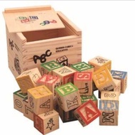 UG 27Pcs. Alphabet Wooden Blocks