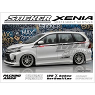 AVANZA XENIA 2012 2020 ACCESSORIES STICKER SIDE BODY STRIPING AVANZA XENIA