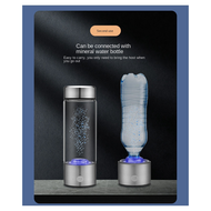【qaf store】-Hydrogen Water Generator Alkaline Maker USB Rechargeable Water Ionizer Bottle Super Antioxidant ORP Hydrogen-Rich Water Cup