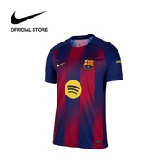 Nike Dri-FIT Mens FC Barcelona 2025/26 Stadium Home Tee - Deep Royal Blue