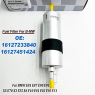 Brand New High Quality 16127233840 16127451424 Fuel Filter For B MW E81 E87 E90 E91 X5 E70 X3 F25 X6