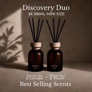 UJAN HOME DISCOVERY DUO 2x Reed Diffuser 2x100ml Hotel Luxury Scent [200ml]