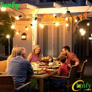 LANFY G40 LED Globe String Lights, Plastic Bulbs Shatterproof Design Outdoor String Lights, Home Dec