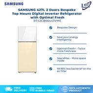 SAMSUNG 427L 2 Doors Bespoke Top Mount Digital Inverter Refrigerator with Optimal Fresh RT42CB66443V