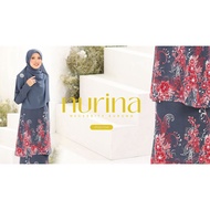 NURINA KURUNG by JELITA WARDROBE 🌹 kurung batik floral ironless nursing friendly / kurung riau kain duyung italian crepe