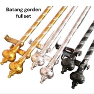 Full set curtain rod, full set curtain pole/ full set curtain rod