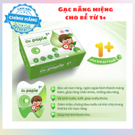 Gạc chống sâu sún răng Dr.Papie 1+ (30 gói)
