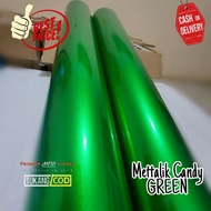 Skotlet motor merah candy dark red stiker variasi motor