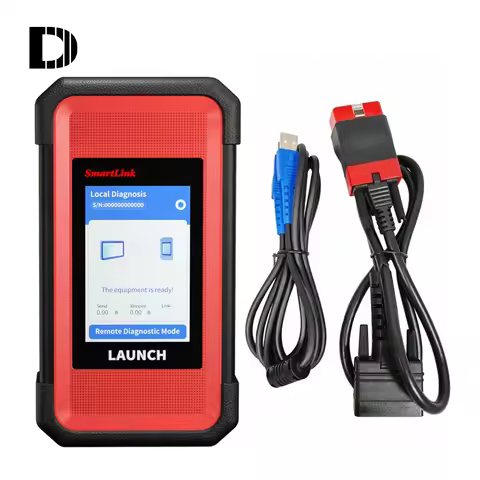 Launch X431 SmartLink C V2.0 Head MultiLanguage CAN FD DOIP Car/Truck OBD2 12V/24V Red XDIAG Xpro 5 