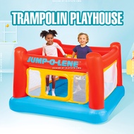 Intex IT 48260 Jump-O-Lene Inflatable Trampoline Playhouse Jumping Ball Pit 3-6 Years Old Tempat Lom