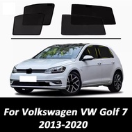 For Volkswagen VW Golf 7 2013-2020 Sunshade Shield Car Sun Shade Side Window Sun Visor Cover UV Heat