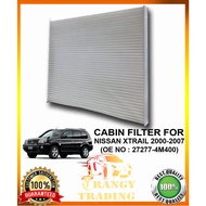 CABIN FILTER for Nissan Xtrail 2000-2007 (27277-4M400) 4x4b