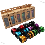 easyshop666 Mountain Bike Colorful Bottom Bracket Axle Integrated Hollow BB Bicycle Threaded Screw-i