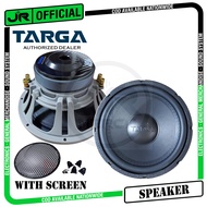 Targa 10 inches (X-100DVC) 300 watts 4-8 ohms Subwoofer Speaker + SC10 Screen 10" Mesh w/ Clips Sold Per Pc