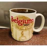 starbucks mug Belgium 16 oz. Glass New