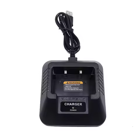 Baofeng UV-5R USB Desktop Battery Charger for Baofeng UV-5R UV-5RE DM-5R Plus Li-Ion Charger CB Radi