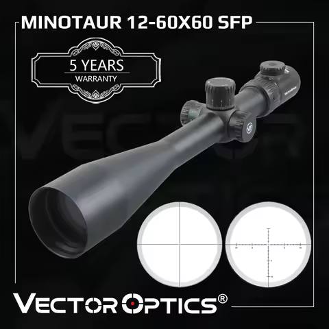 Vector Optics Minotaur 12-60x60 Hunting Rifle Scope Tactical Riflescope For .308win Long Range & Air