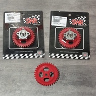 SWR RACING OIL PUMP ASSY * Provides flow rate of oil 40% higher than one * Y15 V1 & Y15 V2