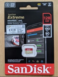 (售價已跟隨HKTvmall下調至$89) SanDisk Extreme microSD 128GB SDXC Card