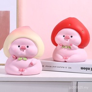 Piggy Bank Children Piggy Bank Decoration Home Gift Birthday Living Room Fruit Decoration Pig Piggy 