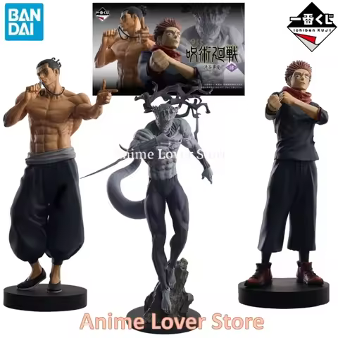 Original In Stock Bandai Jujutsu Kaisen Ichiban Kuji Itadori Yuji Todo Aoi Mahito Anime Figures