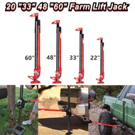 1 Pack Iron 3-Ton Laadvermogen 20 "33" 48 "60" Farm Lift Jack สำหรับ Off Road Rescue Rode Alle Cast 