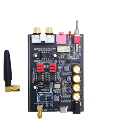 Upgraded QCC5125 5.1 Bluetooth Receiver ES9038 Decoding Lossless LDAC APTX-HD