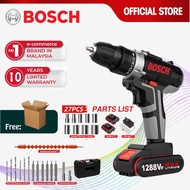 Bosch 1288VF Drill Cordless Impact Drill Battery Hand Drill Screw Driver Set Hammer Power Drill