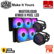 COOLER MASTER MasterLiquid Atmos II Pixel LED | 240MM / 360MM | AIO CPU Cooler