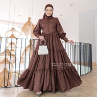 Evina Dress - Modern korean style dress with hijab, luxurious princess dress, toyobo material, lates