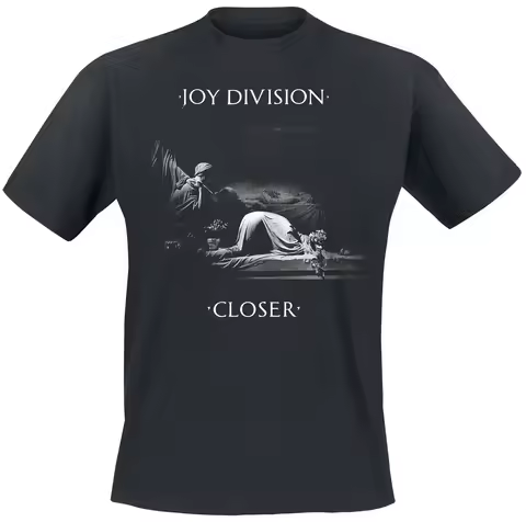 Joy Division Closer Album Print Cotton T-shirt Men Women Post-Punk Band Unisex Tee
