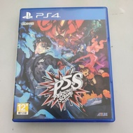 ps4 used games persona p5s scramble 中文版