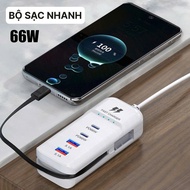 Ổ CẮM ĐIỆN ĐA NĂNG 5IN1 CÔNG SUẤT 66W SẠC PIN CỰC NHANH HỖ TRỢ CHỐNG GIẬT VÀ TIẾT KIỆM ĐIỆN CỰC TỐT.