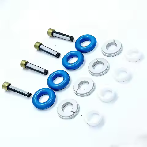 4Sets Fuel Injector Repair Kits for Hyundai Kia Accent Veloster Rio Soul Fj1146,4G2286,M1444,67753,4