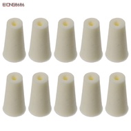 EIONG8686KM Silicon Rubber Stopper, 8-12mm Beige Silicone Stopper Plugs, Wide Application Drilled fo