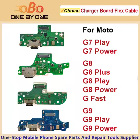 USB Charging Dock Board For Motorola Moto G7 G8 G9 Play Power Plus G Fast US Brazil Charger Port Con